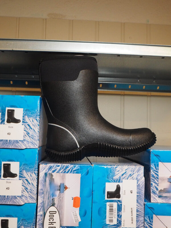 Dockboot Gummistøvel Lista Sort Dockboot Gummistøvel Lista Sort
