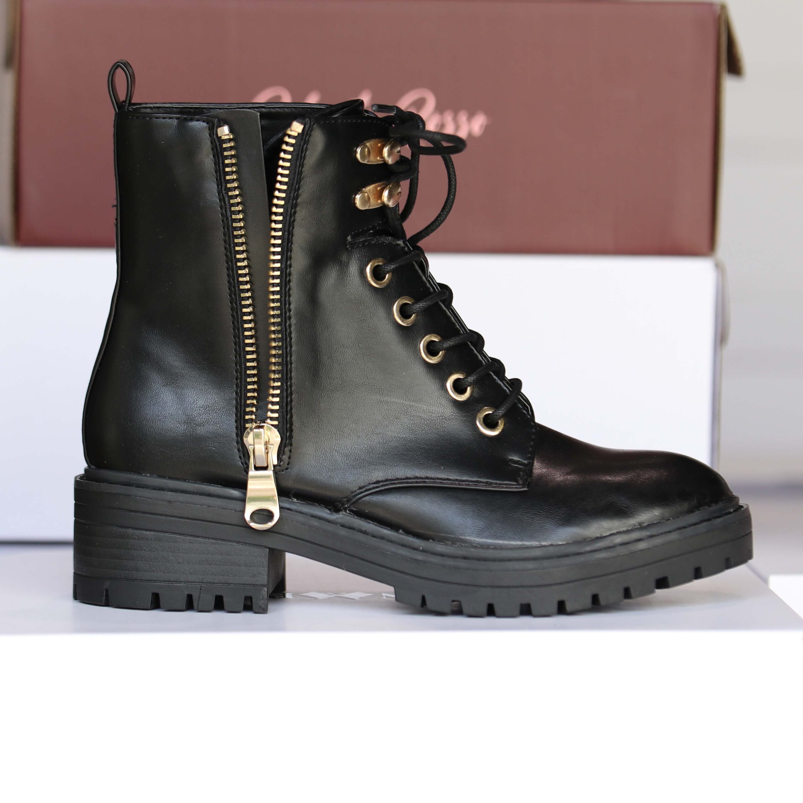 roberto rosso lobo black boots dame høst1