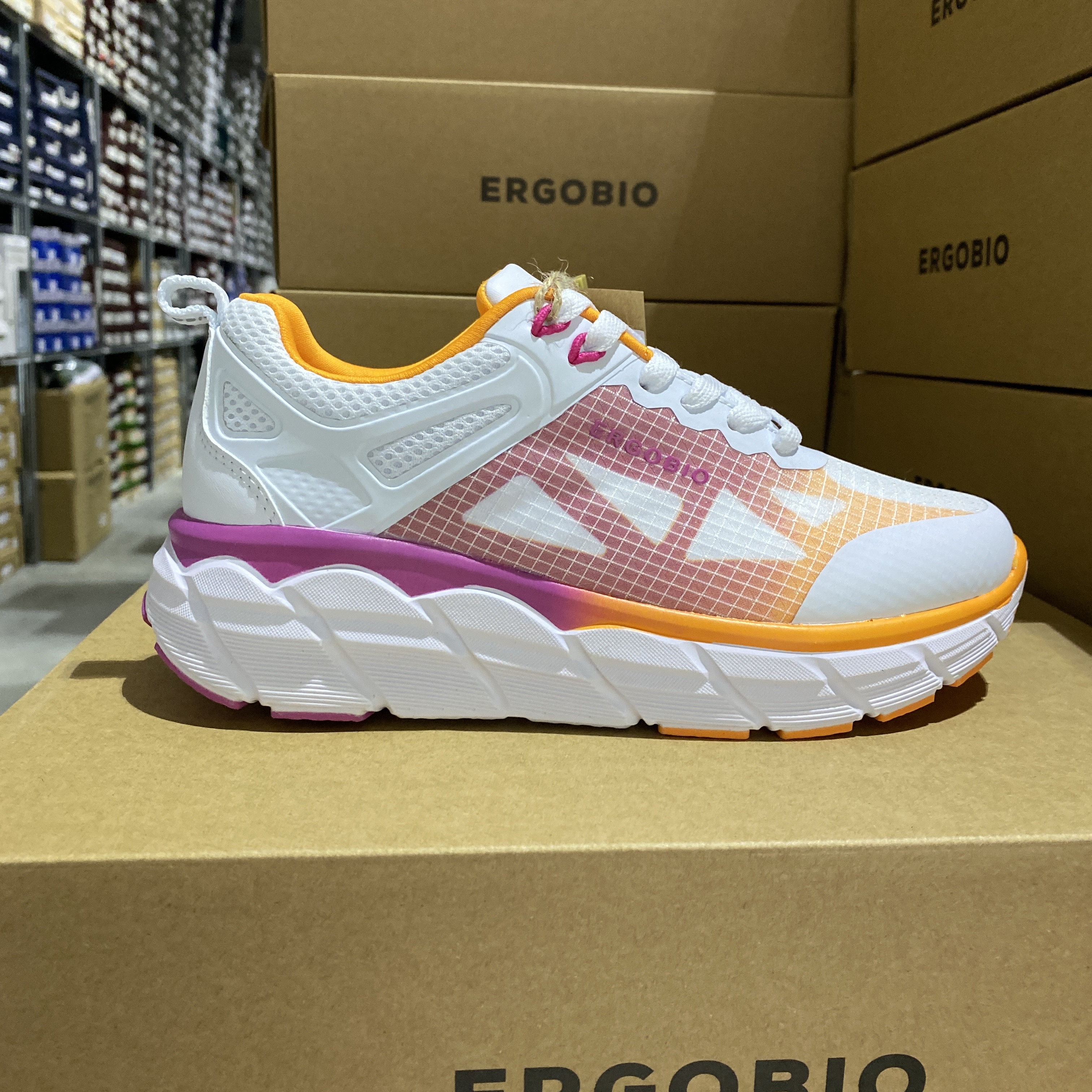 ergobio ergoroller whtoe pink dame sneakers4