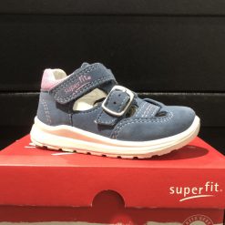 superfit mel baby sandal rosa/lysblå