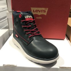 levis vermont boots navy