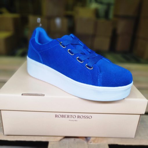 roberto rosso avanti blue suede