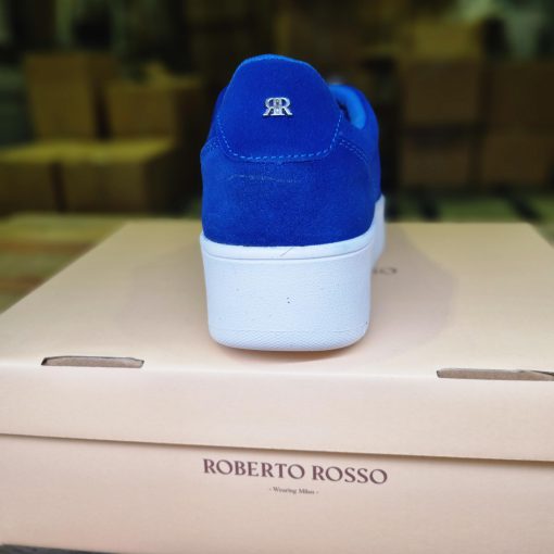 roberto rosso avanti blue suede