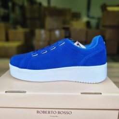 roberto rosso avanti blue suede