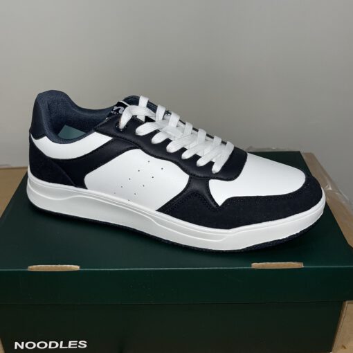 noodles barge navy white