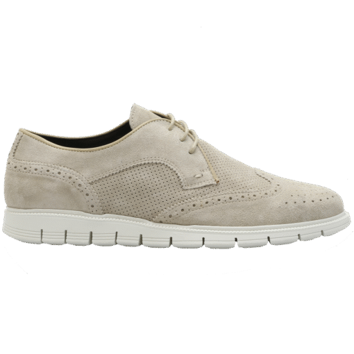 gregers sport brogue suede taupe