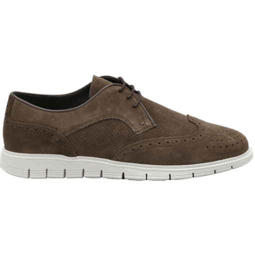 gregers sport brogue suede brown