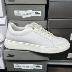 gregers street leather white