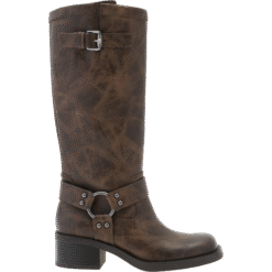 roberto rosso camperos high buckle brown