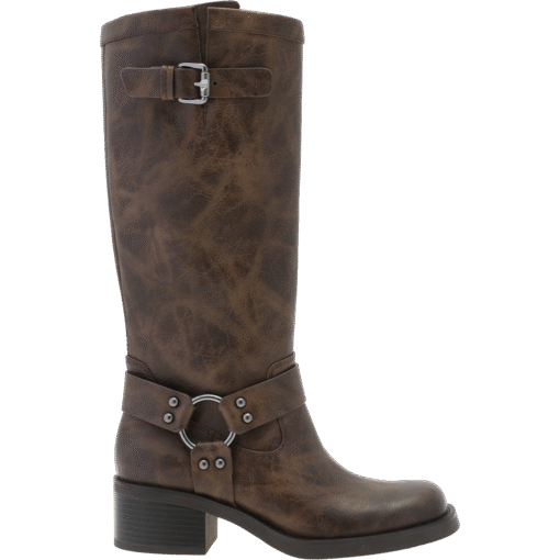 roberto rosso camperos high buckle brown