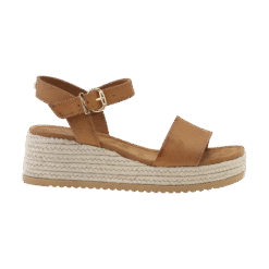 roberto rosso lili wedge cognac