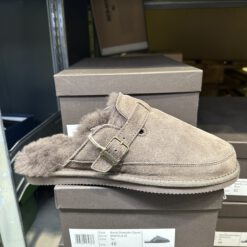 gregers mantel sheepskin slipper tan