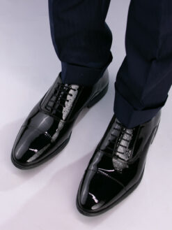 gregers bergamo black patent
