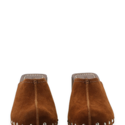 roberto rosso clogs suede brown