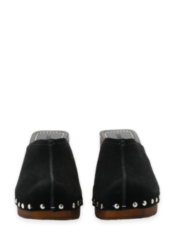 roberto rosso clogs suede black