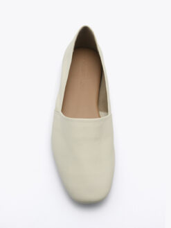 roberto rosso yoga loafer leather creme