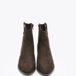 roberto rosso western boot low dark brown