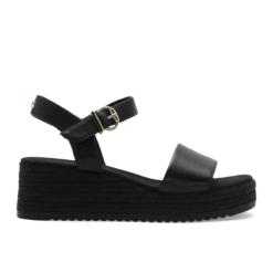 roberto rosso lili wedge black black
