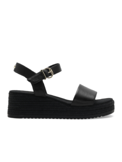 roberto rosso lili wedge black black