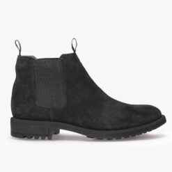 noodles chelsea boot suede black