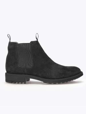 noodles chelsea boot suede black