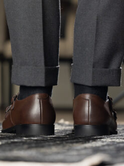 gregers monkstrap brown