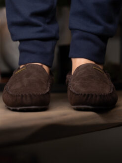 jean paul moccasin dark brown