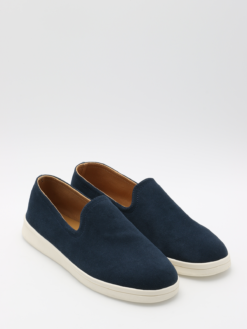 roberto rosso genova loafer suede navy