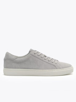 roberto rosso verona leather suede m light grey