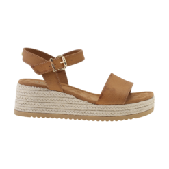 roberto rosso lili wedge cognac