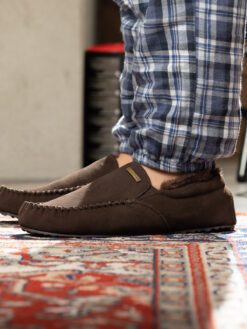 jean paul moccasin dark brown