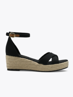 roberto rosso azra espadrille wedge black