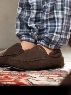 jean paul moccasin dark brown