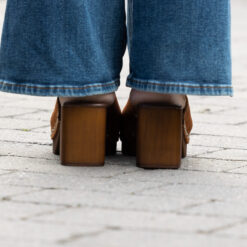 roberto rosso clogs suede brown
