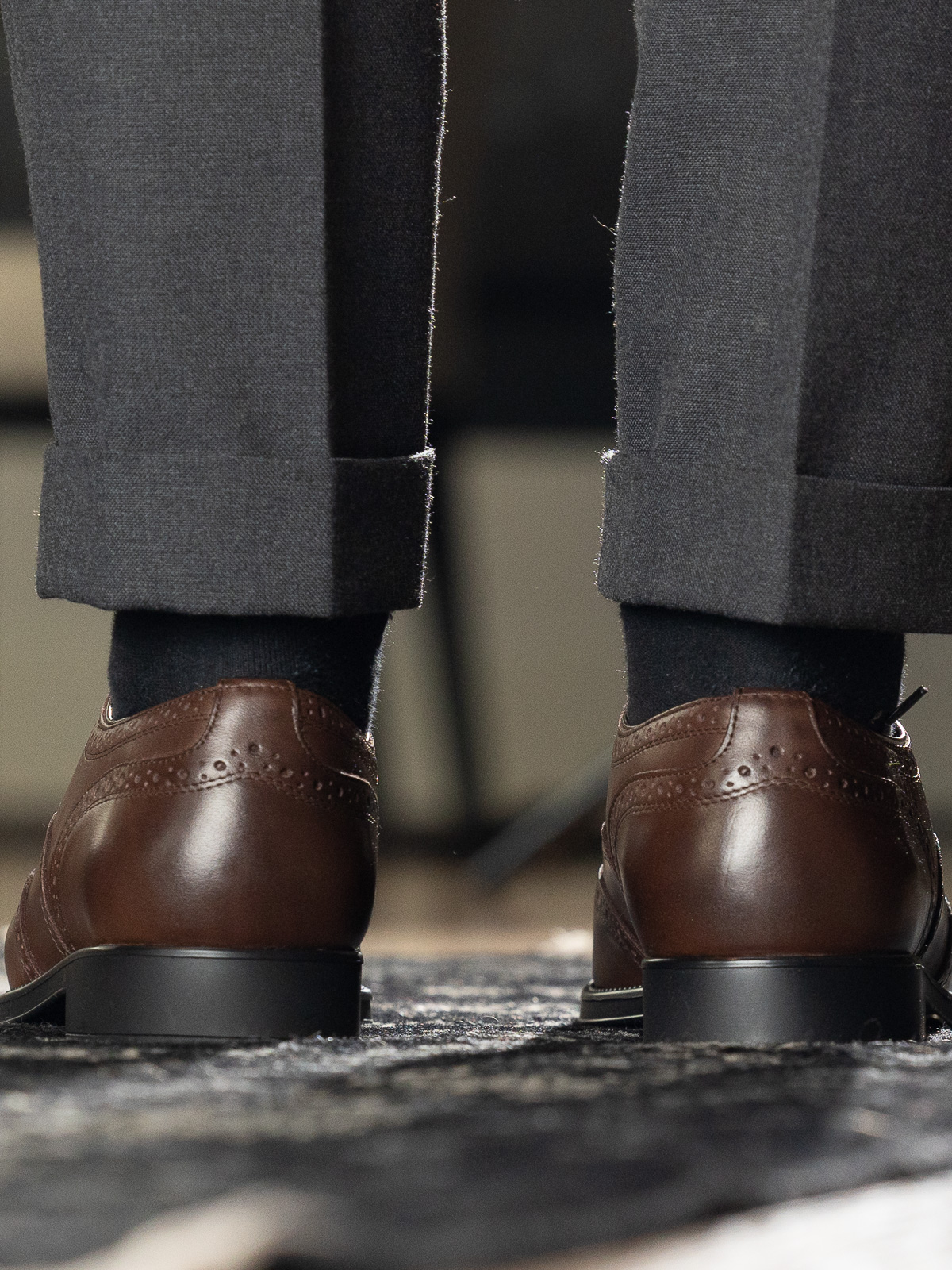 gregers oxford brogue brown