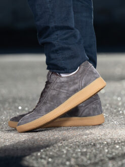 jean paul sancy suede coffee