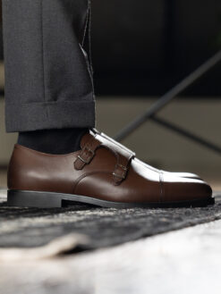 gregers monkstrap brown