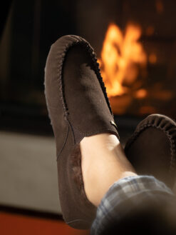 jean paul moccasin dark brown