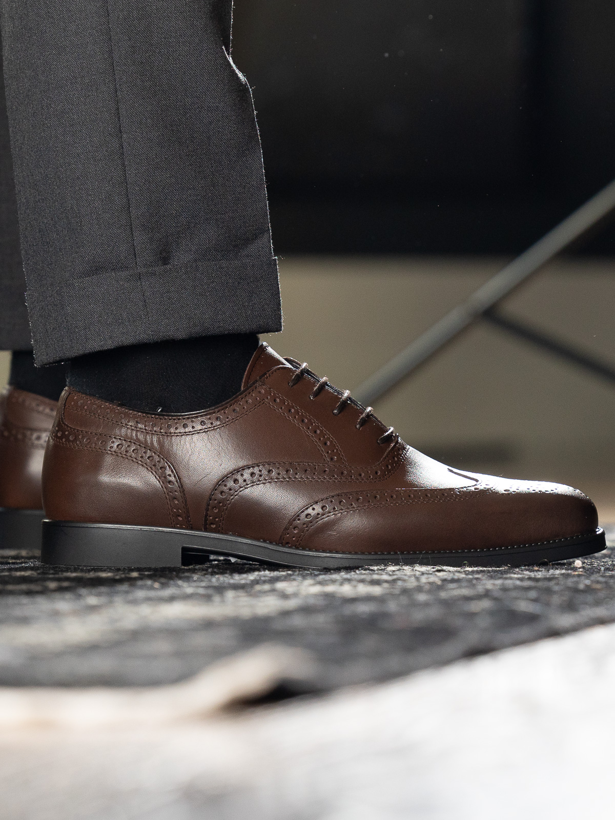 gregers oxford brogue brown