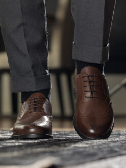 gregers oxford brogue brown
