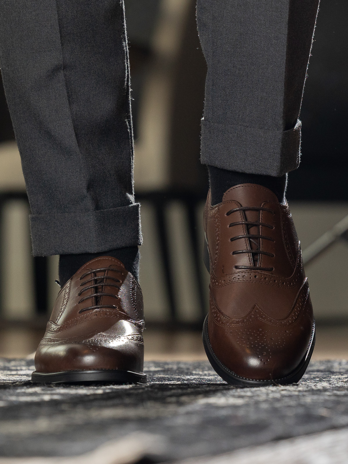gregers oxford brogue brown