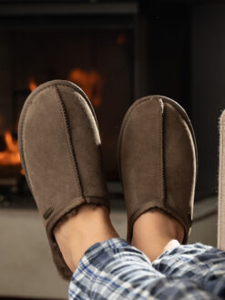 jean paul pantoufle m dark brown