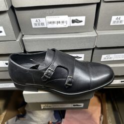 gregers monkstrap black
