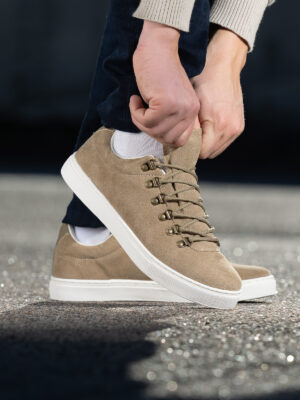 jean paul sancerre suede taupe