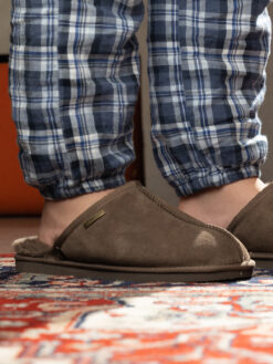 jean paul pantoufle m dark brown