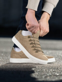 jean paul sancerre suede taupe
