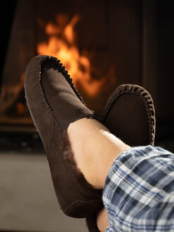 jean paul moccasin dark brown