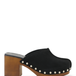 roberto rosso clogs suede black