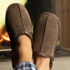 jean paul pantoufle m dark brown