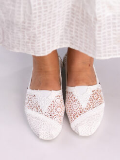 jean paul pargas crochet bright white